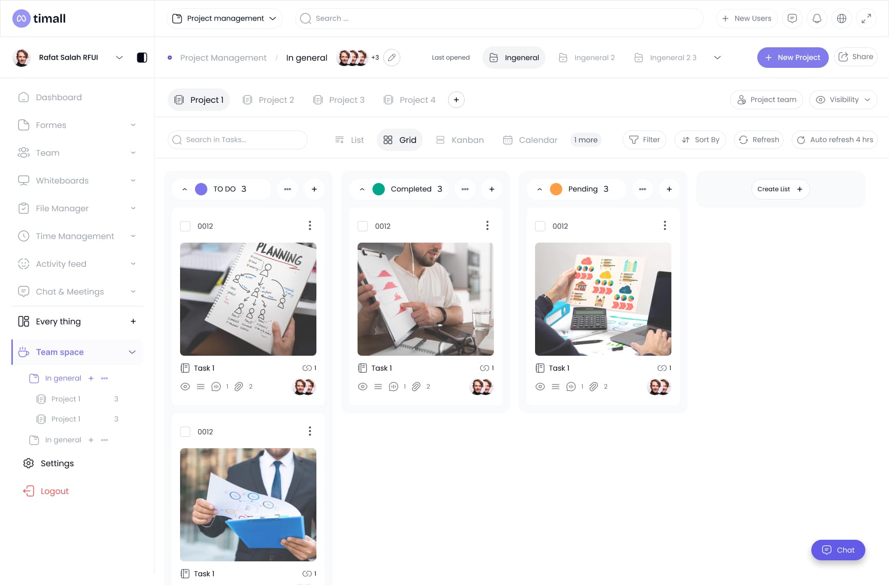 timall dashboard 1