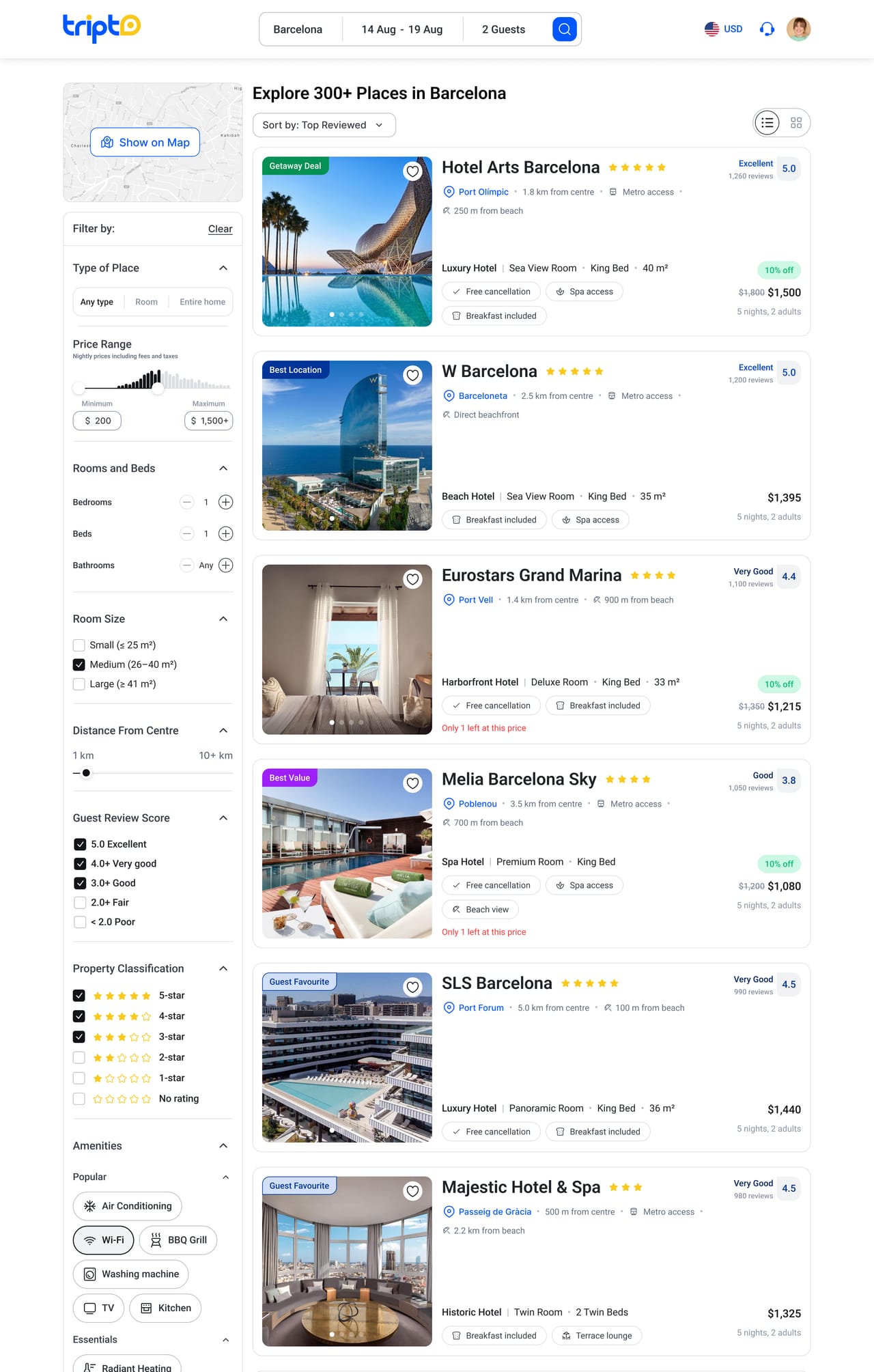 Tripto — full page — 2